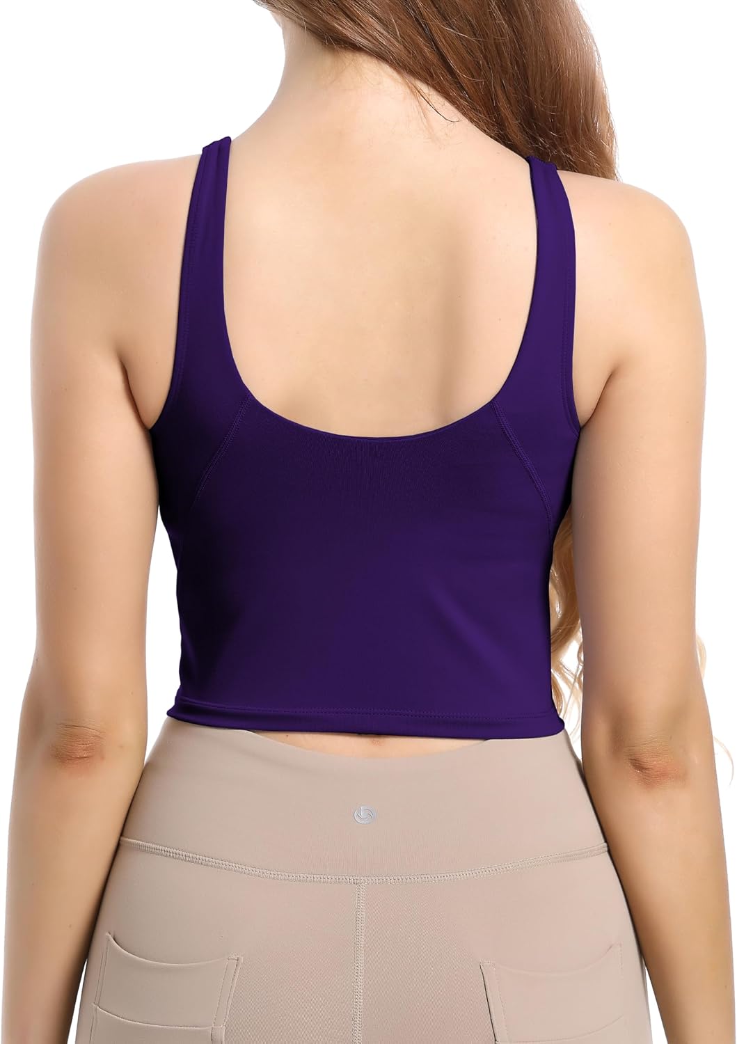 Women's Racerback Sports Bras High Impact/Medium Support Activewear Fitness Workout Yoga Tank Tops