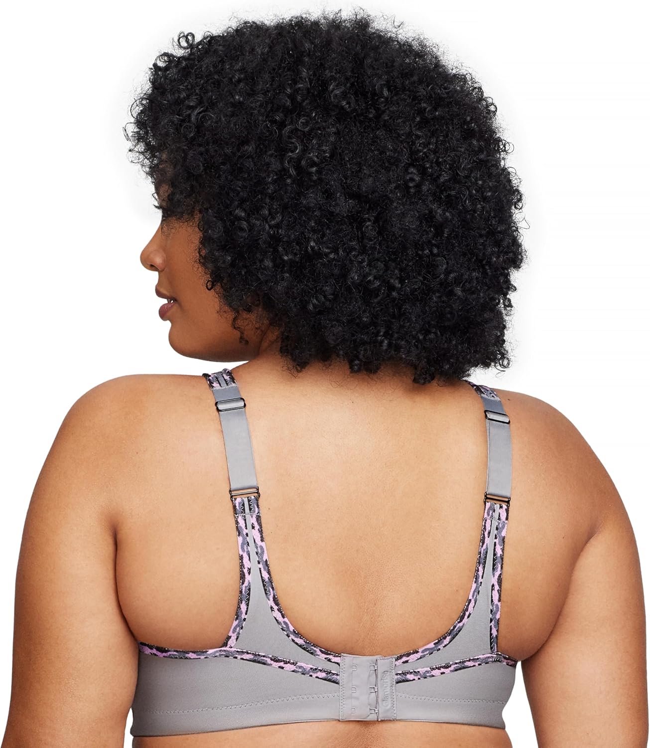 Full Figure No-Bounce Camisole Sports Bra Wirefree