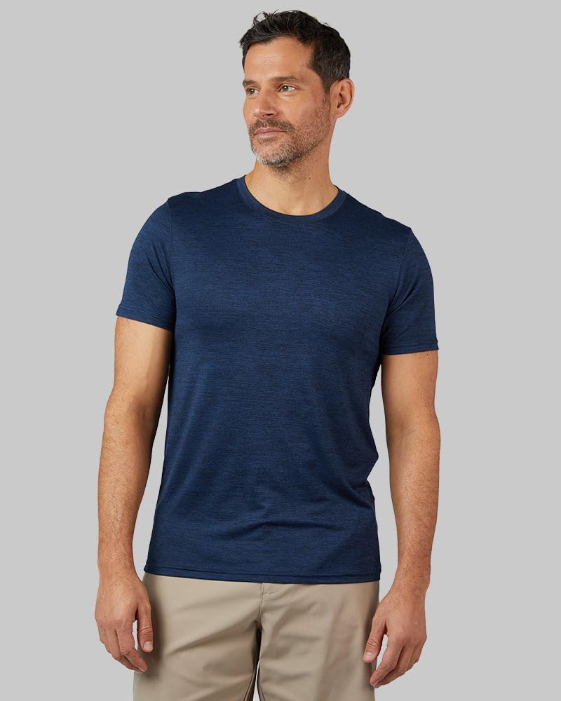 Men 's Cool Active T-Shirt Lightweight Moisture-Wicking Performance Tee