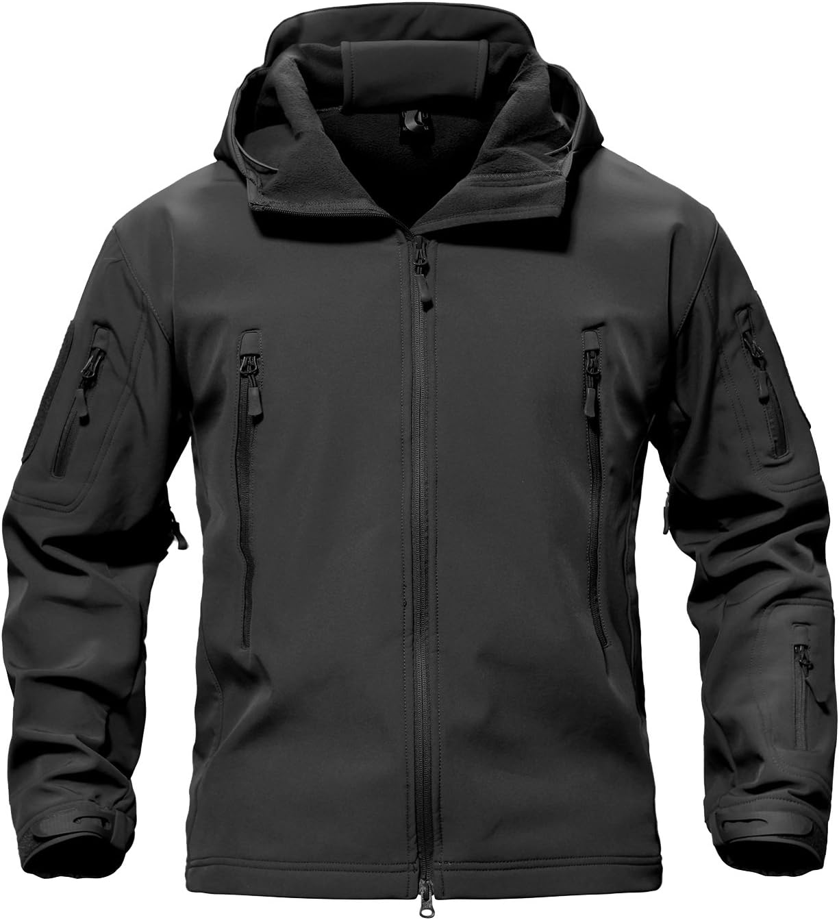 Men's Special Ops Military Tactical Soft Shell Rain Warm Fleece Lined Jacket Winter Hood Coat Hiking Snowboard