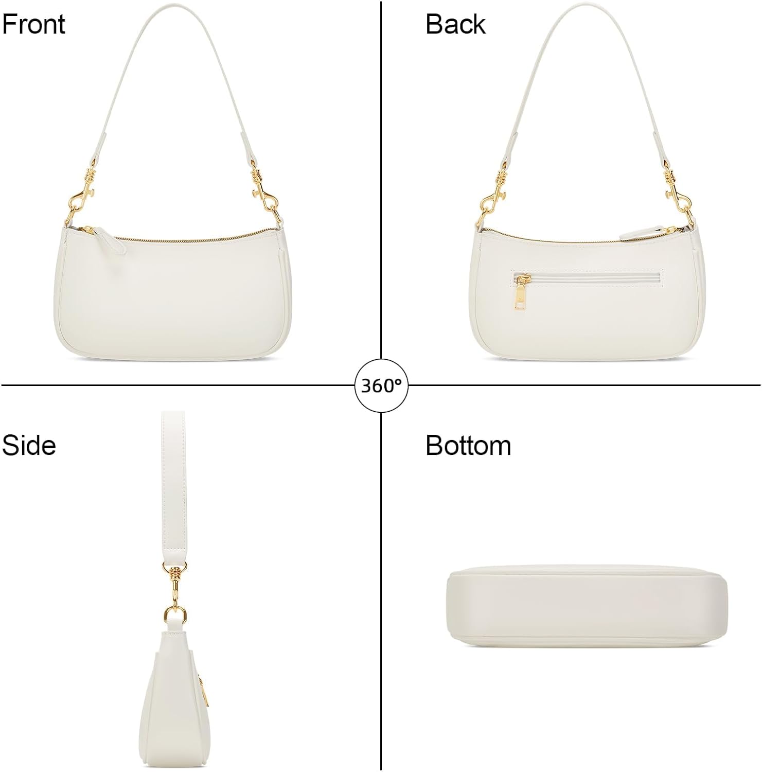 Small Shoulder Bag for Women Mini Purses for Vegan Leather Classic Retro Handbag with Removable Strap Small Shoulder Bag for Women Mini Purses for Vegan Leather Classic Retro Handbag with Removable Strap