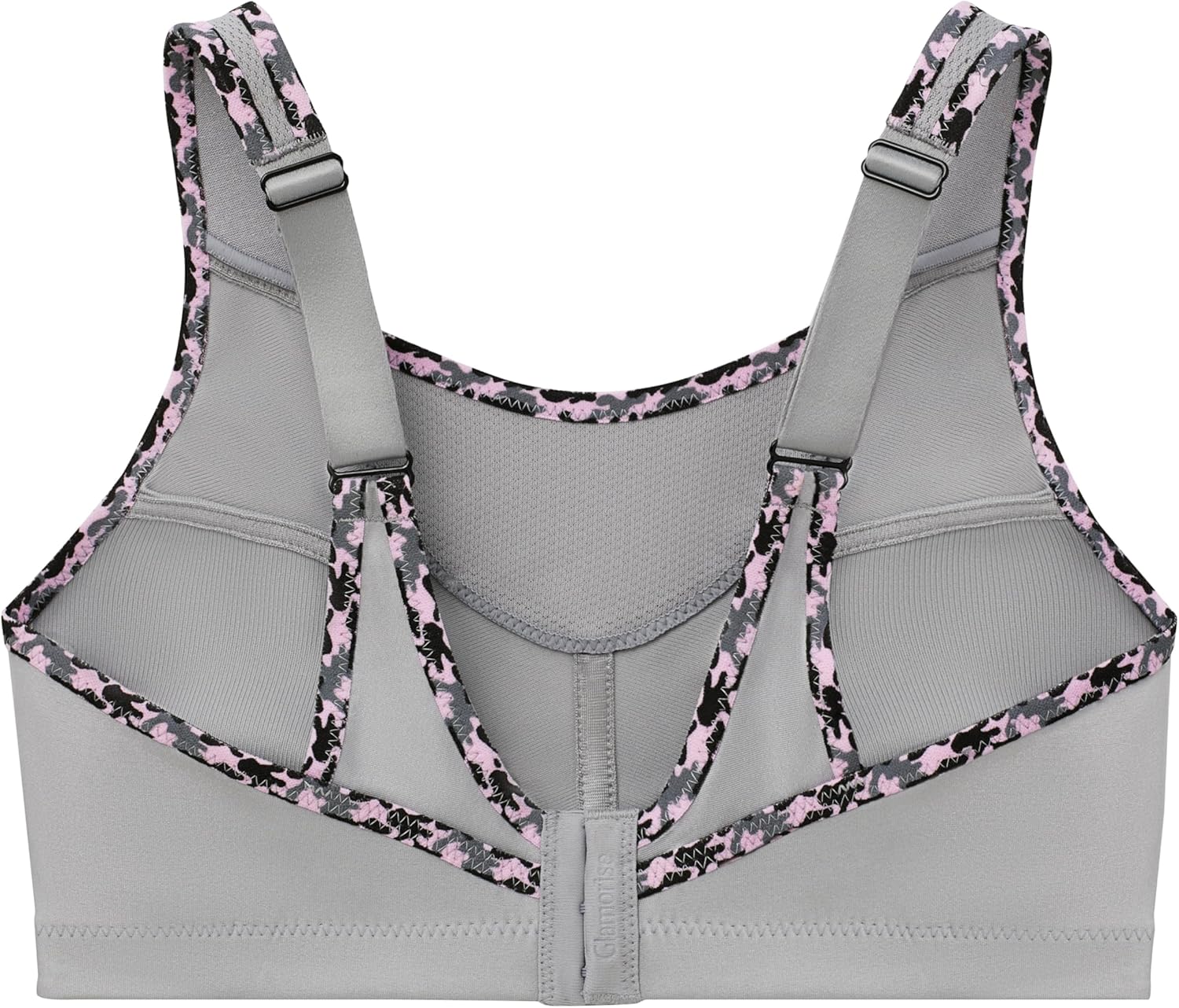 Full Figure No-Bounce Camisole Sports Bra Wirefree