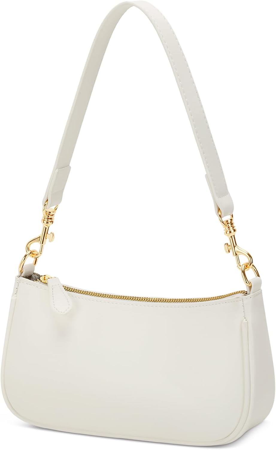 Small Shoulder Bag for Women Mini Purses for Vegan Leather Classic Retro Handbag with Removable Strap