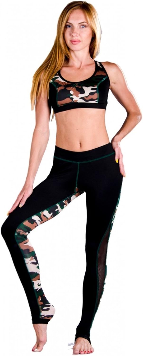 Yoga sport suit 2 pieces set bra and leggings 