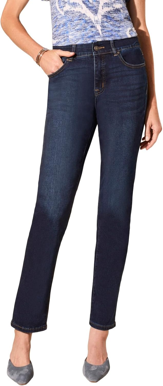 Women's Sophia Curvy Straight Fit Mid Rise Stretch Jeans Plus and Sizes Women's Sophia Curvy Straight Fit Mid Rise Stretch Jeans Plus and Sizes