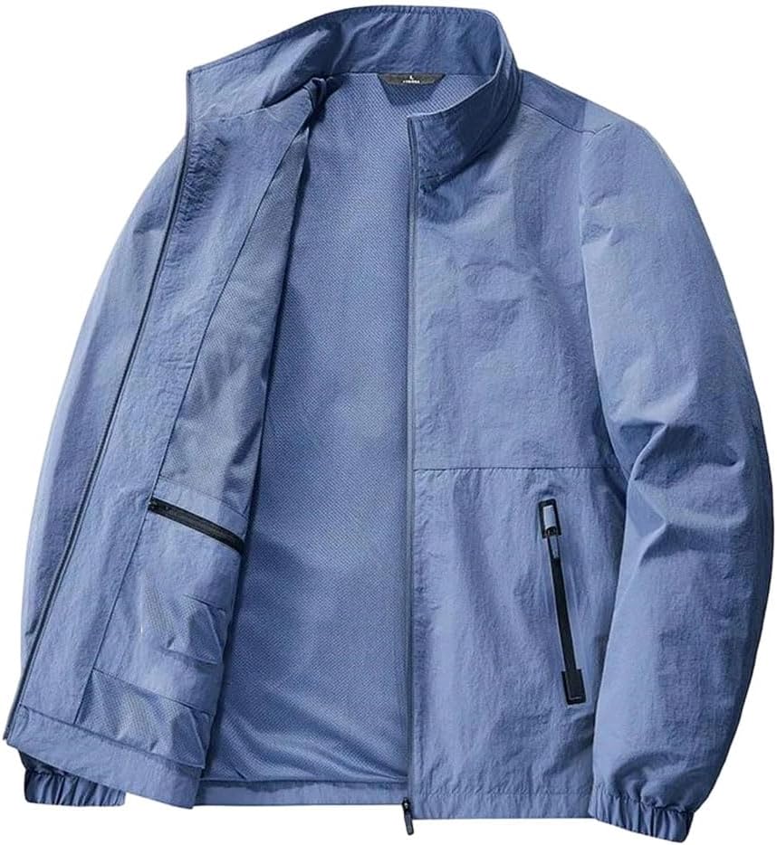 Men's Sports Style Weight Bomber Casual Jacket Spring Autumn Outdoor Daily Coat